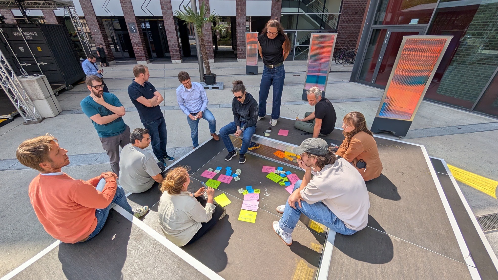 Kreative Ideenentwicklung für unser Forschungsprojekt flowAR